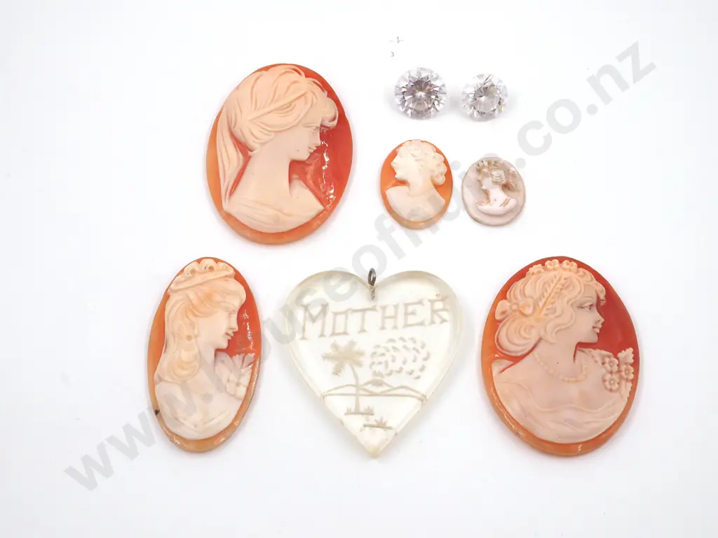 Assorted Lot of Cameos & CZs Image 1++