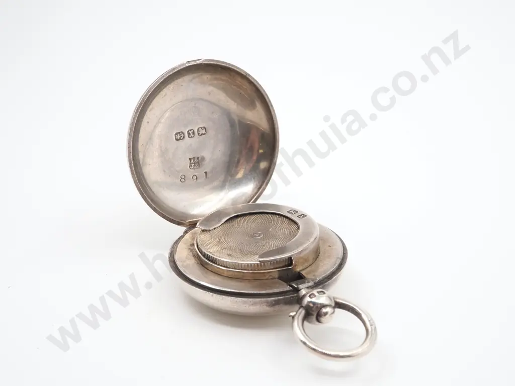 Sterling Silver Sovereign Case, HM Birmingham 1898 Image 1++