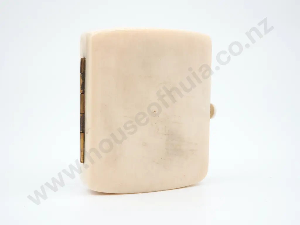 Exceptional Antique Ivory Double Photo Display Image 1++