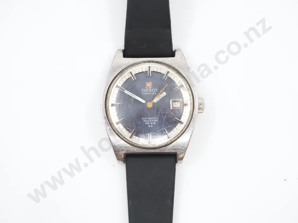 Vintage Tissot Visodate Seastar PR 516 Wrist Watch Image 1++