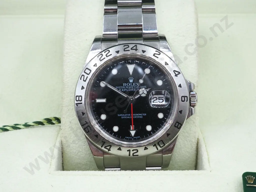 Rolex Explorer II in Box w Hang Tags and Manuals  2006 Image 1++
