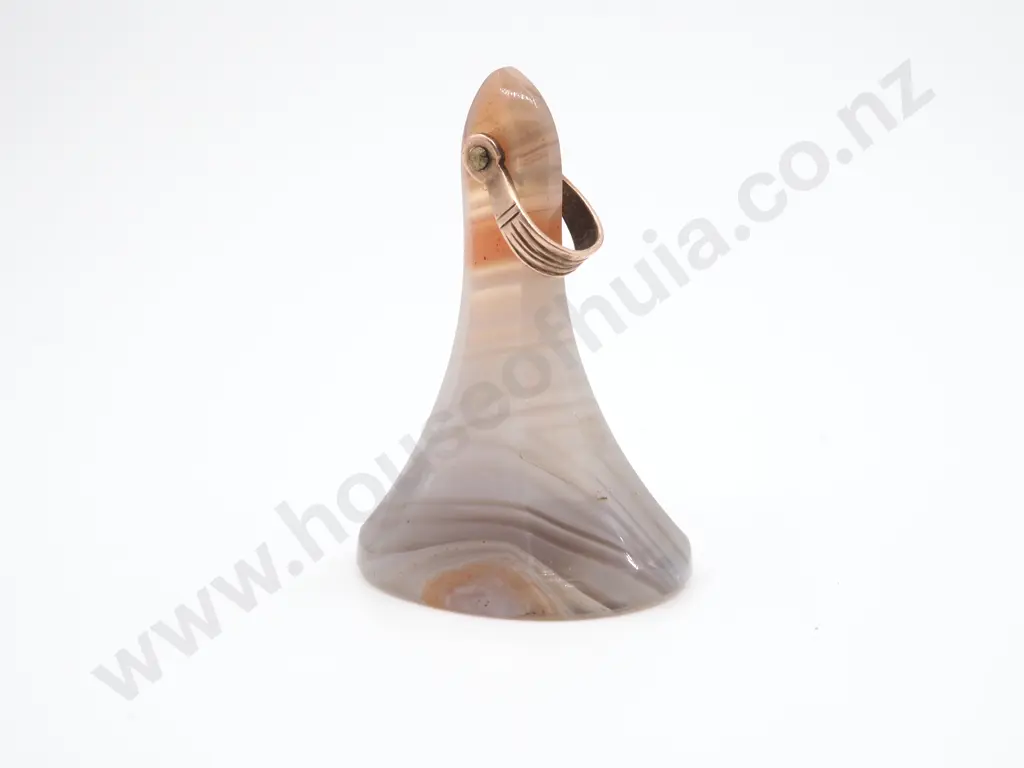 Agate Seal w Gold Catch Image 1++