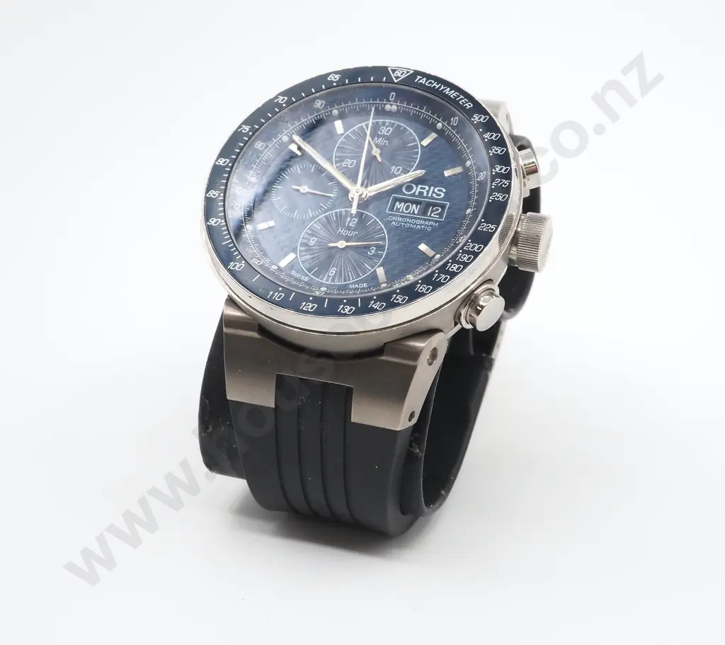 Oris Motor Sport "Mark Webber" 7579 Wrist Watch: With Original Box & Papers Image 1++