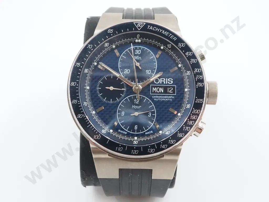 Oris Motor Sport "Mark Webber" 7579 Wrist Watch: With Original Box & Papers Image 1++