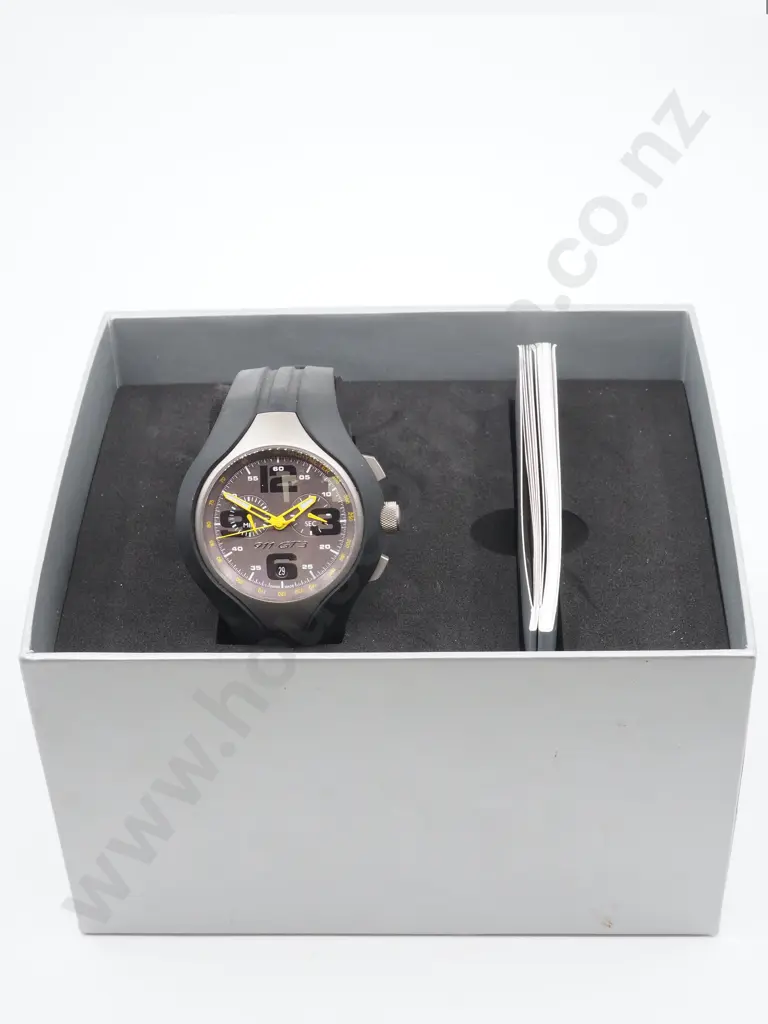 Porsche Design 911 GT3 Speed 2 Titanium Chronograph Wrist Watch: With Original Box & Papers Image 1++