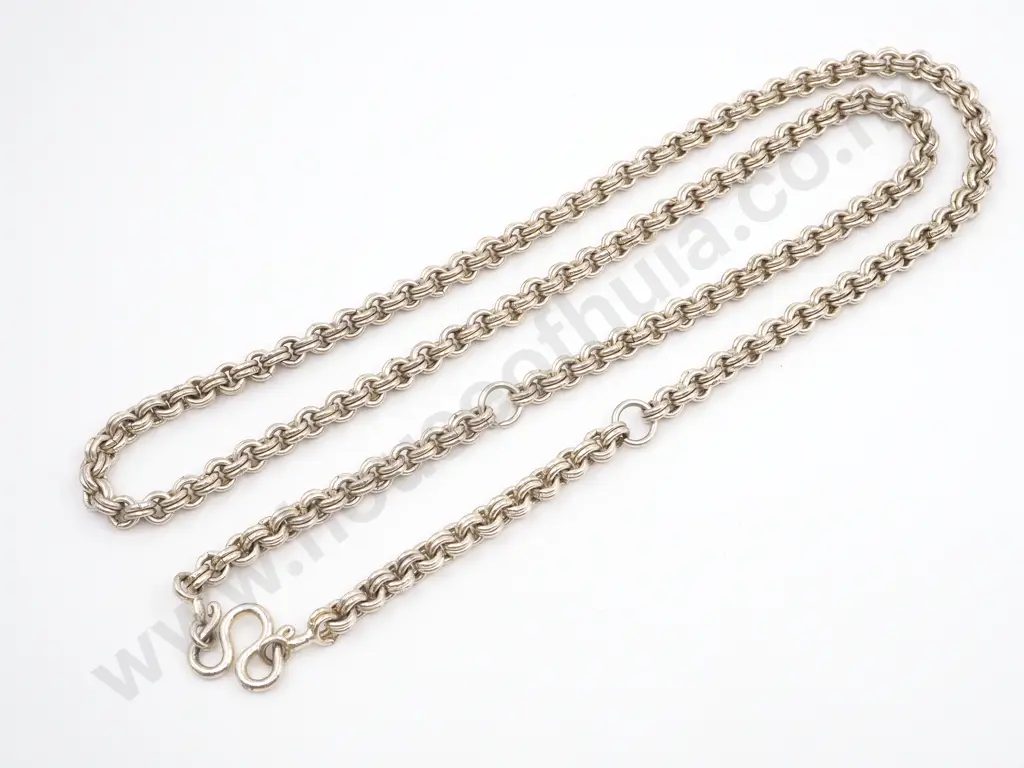 Heavy Sterling Silver chain Image 1++
