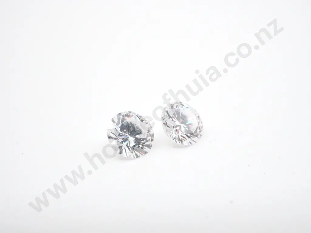 Two Matched Loose Diamonds: Each 0.17 Carats, Valued $1600.00 Image 1++