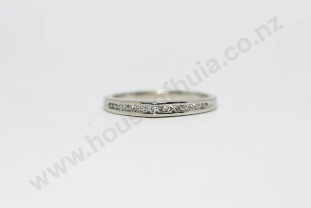 Diamond Eternity Ring in 18ct White Gold Image 1++