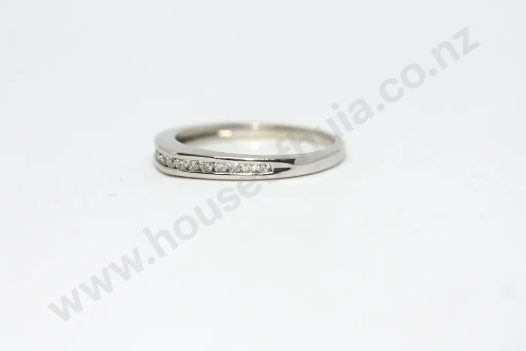 Diamond Eternity Ring in 18ct White Gold Image 1++