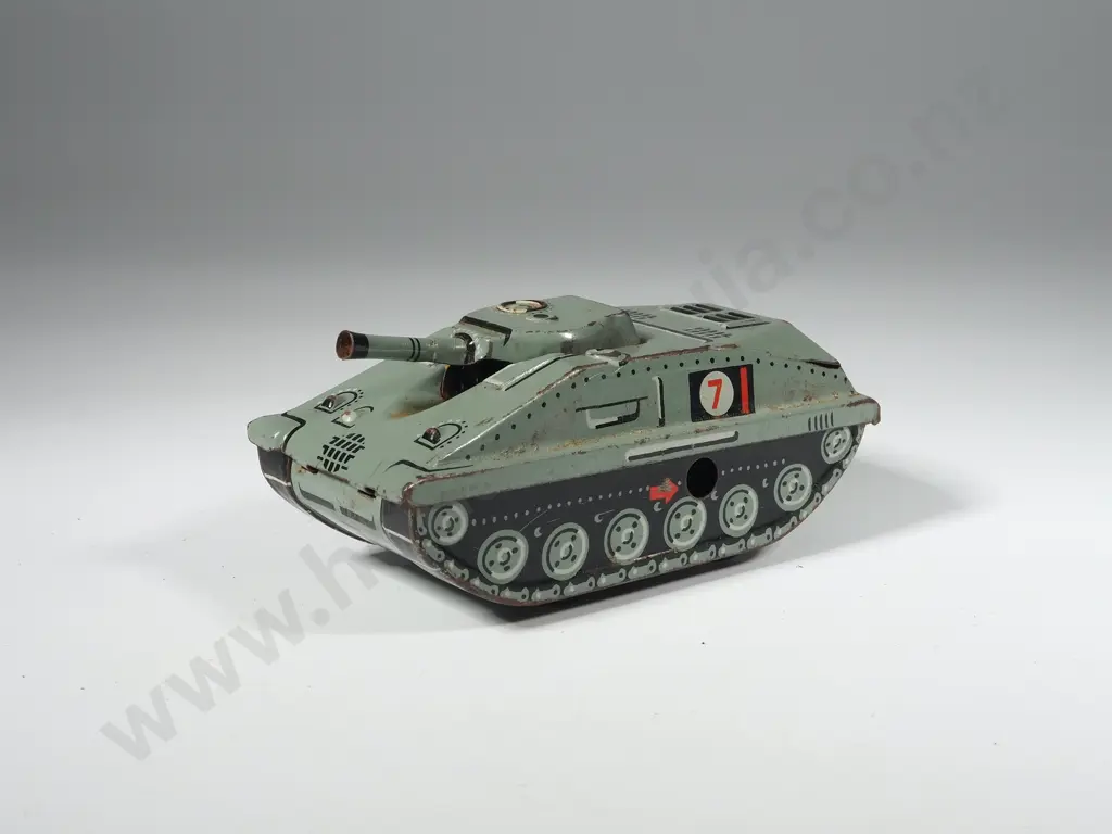 1950s Tin Plate "Arnold" West German Toy Tank  Image 1++