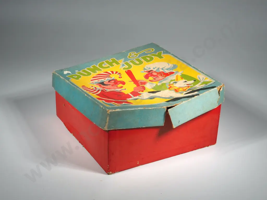 Punch Judy Tin Box Puppet Game in Box Image 1++