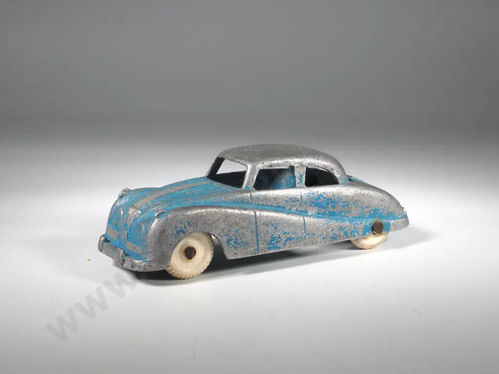Vintage Fun Ho Blue Car With Paint Loss Image 1++