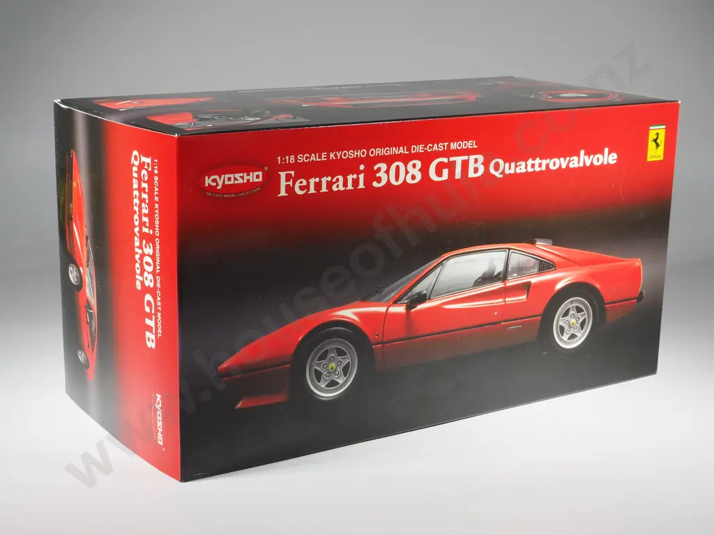 Kyosho Model Car Ferrari 308 GTB Quattrovalvole - With Box Image 1++