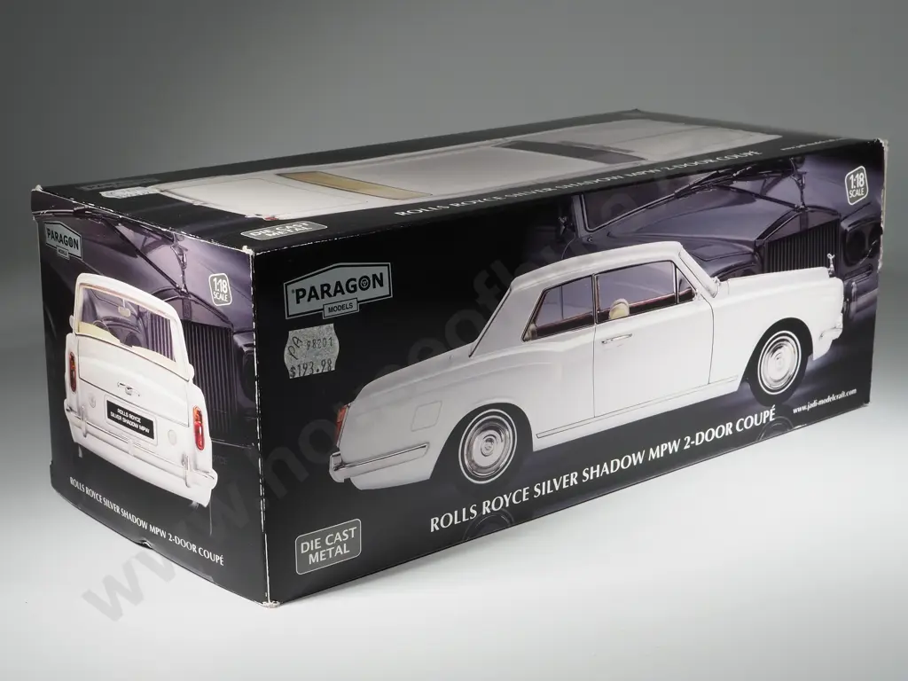 Paragon Model Car 1:18 Rolls Royce Silver Shadow MPW - With Box Image 1++