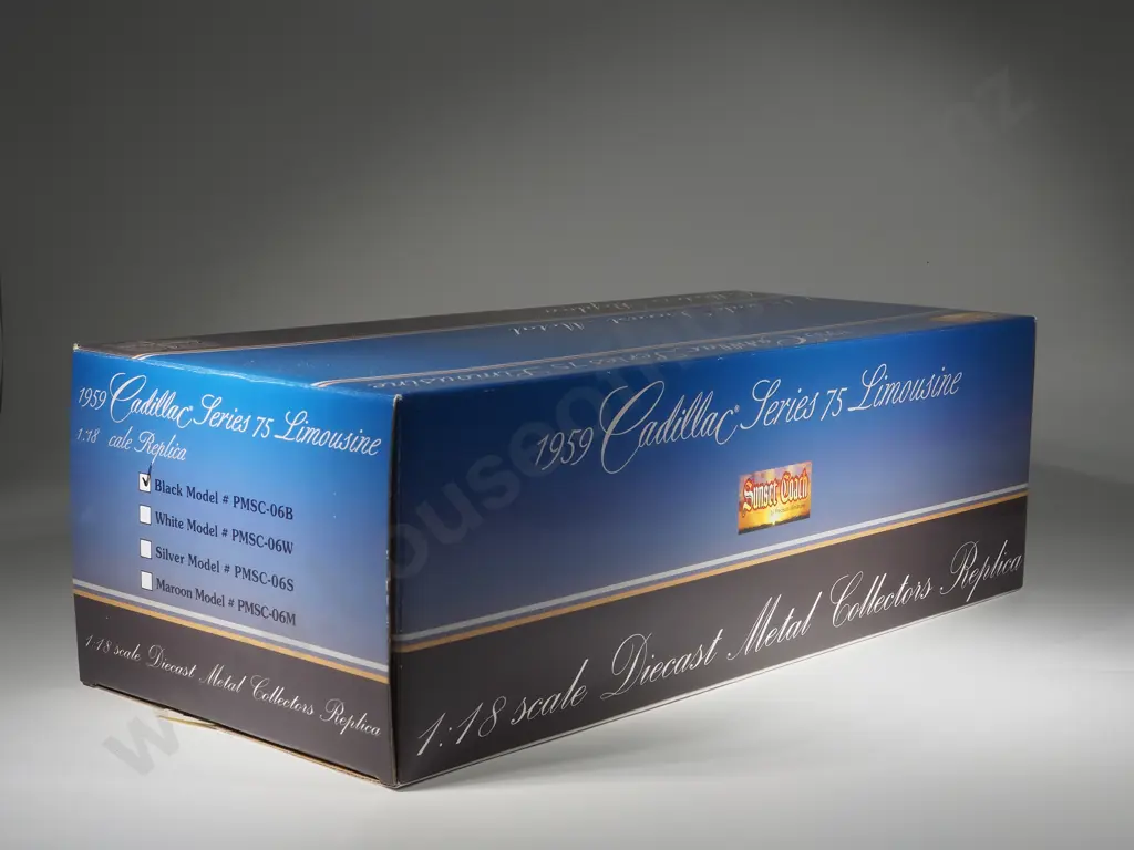 Precision Model Car 1:18 1959 Cadillac - With Box Image 1++