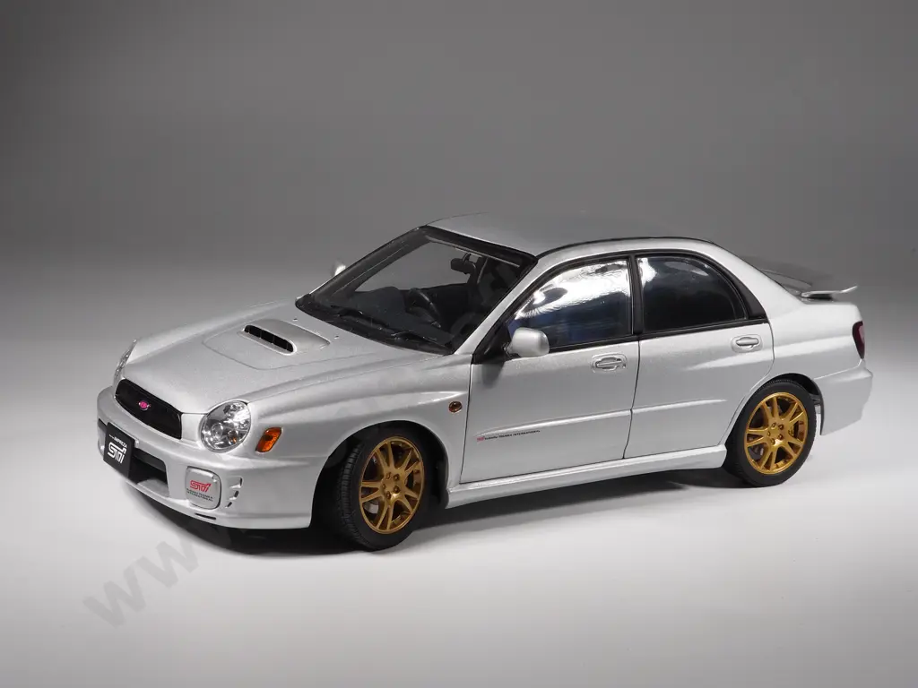 Autoart Model Car 1:18 Subaru Impreza Image 1++