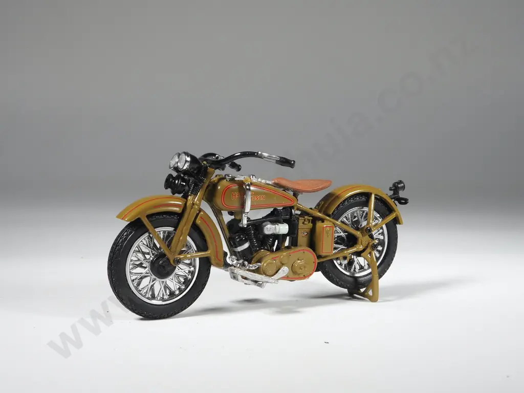 Franklin Mint Precision Models: The 1929 Harley-Davidsson Side Valve Twin  Image 1++