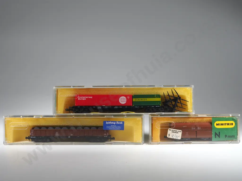 Three Minitrix Carriages 3286 3522 3512 Image 1++