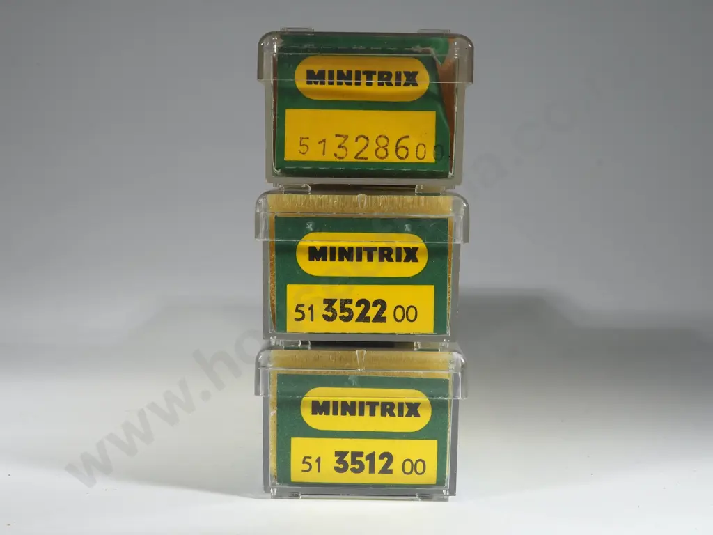 Three Minitrix Carriages 3286 3522 3512 Image 1++