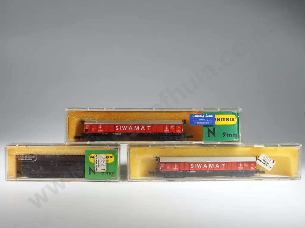 Three Minitrix Carriages 3522 3502 3283 Image 1++