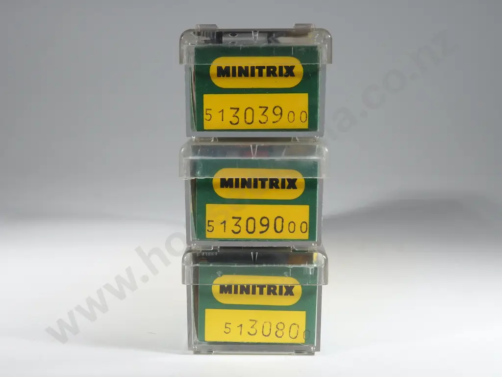 Three Minitrix Carriages 3080 3090 3080 Image 1++