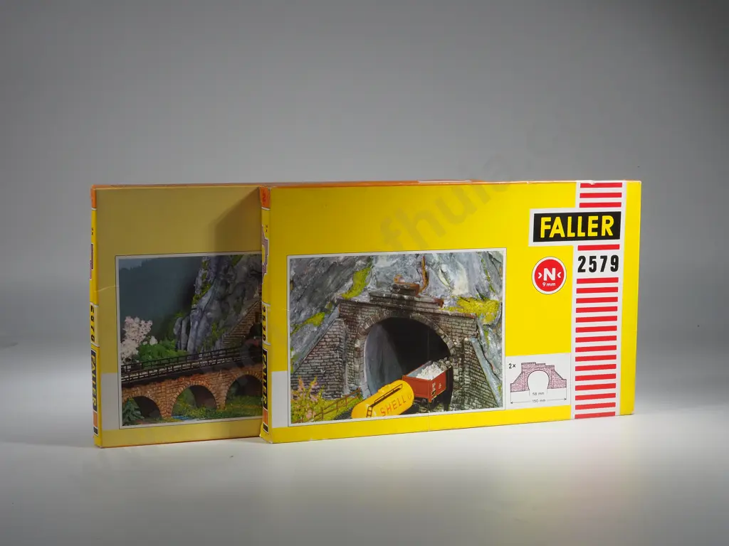 Faller 2578 and 2279 Model Railway Tunnels Image 1++