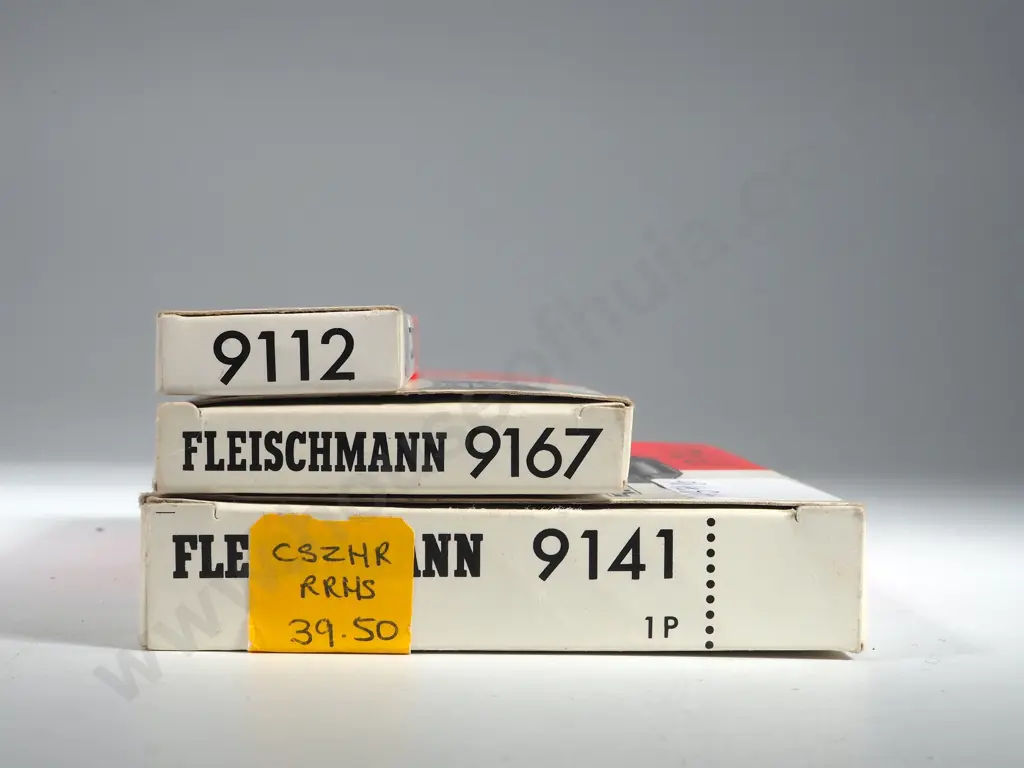 Fleishman Piccolo Four Double Crossover Tracks/Slip Nibs 9167, 9141, One Uncoupler Track 9112 Image 1++