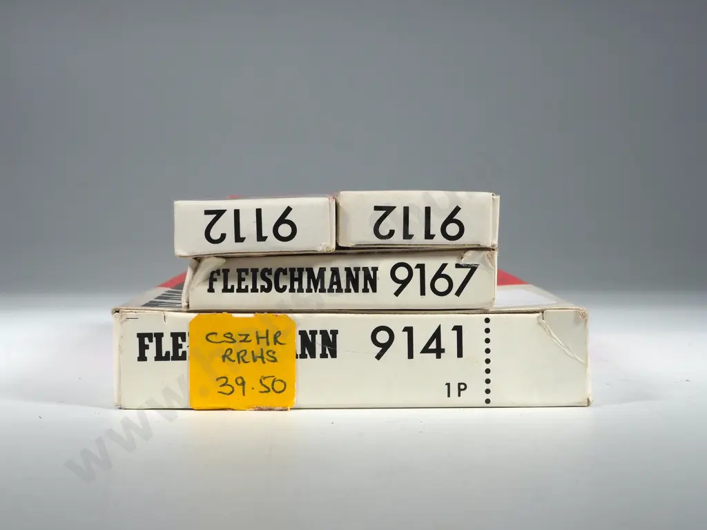 Fleishman Piccolo Four Double Crossover Tracks/Slip Nibs 9167, 9141, 9166, Two Uncoupler Tracks 9112 Image 1++