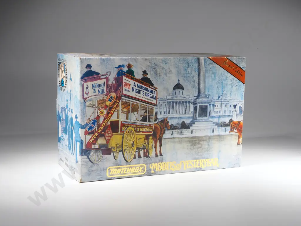 Boxed Special Edition Matchbox Models of Yesteryear London Omnibus 1886: YSH2 Image 1++