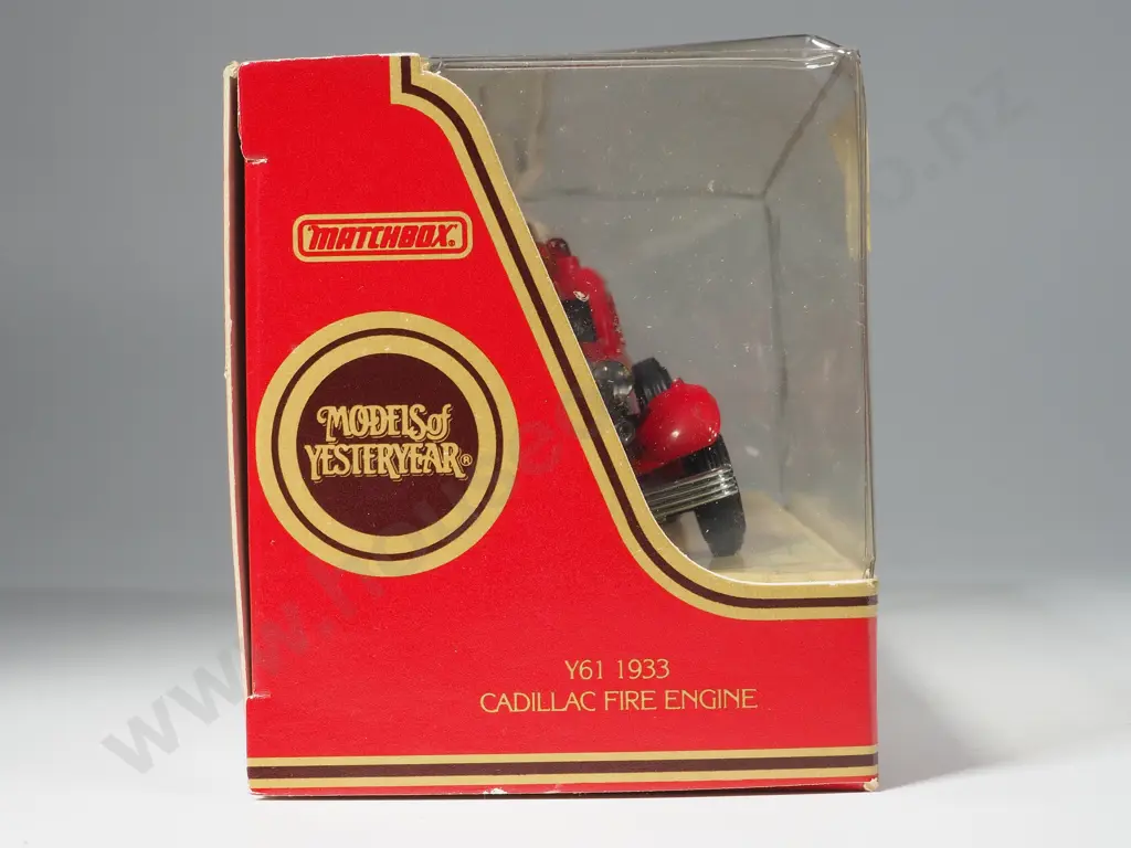 Boxed Matchbox Models of Yesteryear 1933 Cadillac Fire Engine:  Y61 Image 1++
