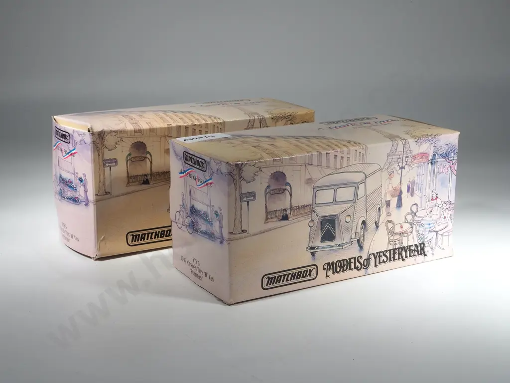 Two Boxed Matchbox Models of Yesteryear: YTF6 "Pommery" / YTF5 "Tattinger"  Image 1++
