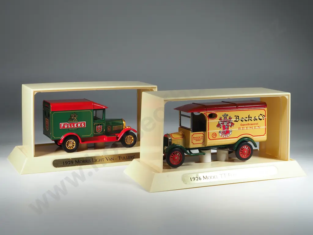 Two Boxed Matchbox Models of Yesteryear: YGB02 "Beck's" / YGB04 "Fullers" Image 1++