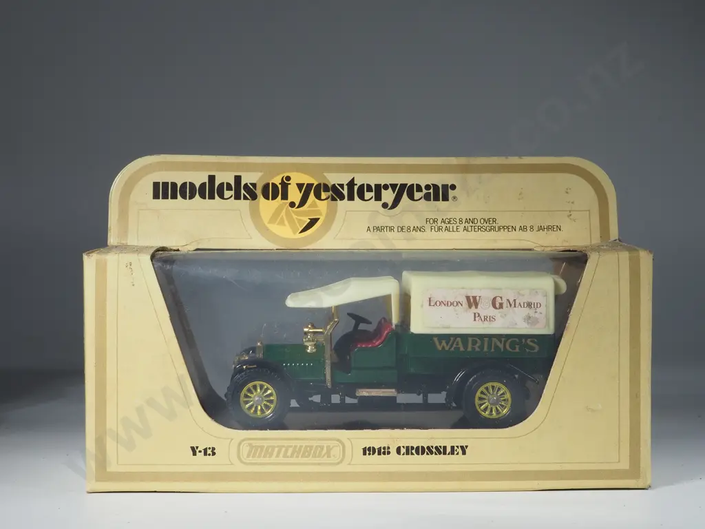 Six Boxed Matchbox Models of Yesteryear: Y-6/ Two Y-12/ Y-13/ Y-21/ "Y-12/45" Image 1++