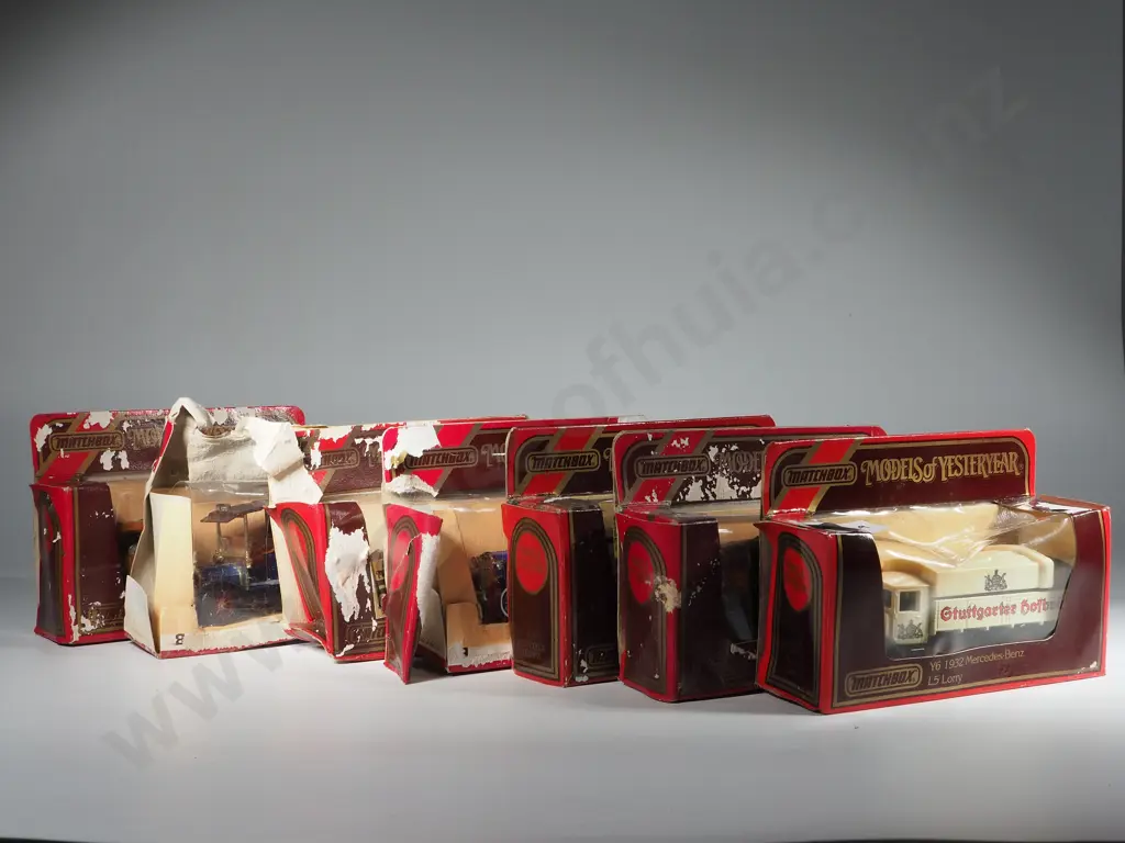 Seven Boxed Matchbox Models of Yesteryear: Y-6 /Y-13 /Four Y-22 / Y-27 Image 1++