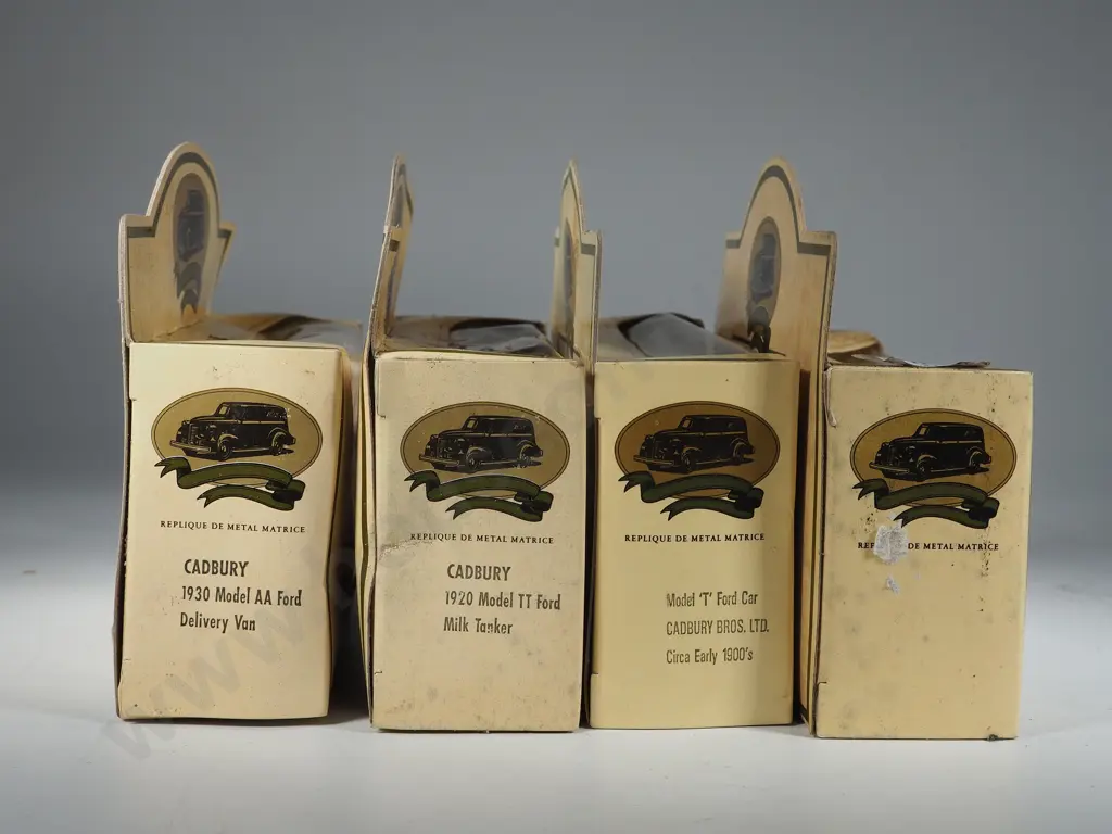 Four Lledo Promotional Model Cars in Boxes Image 1++