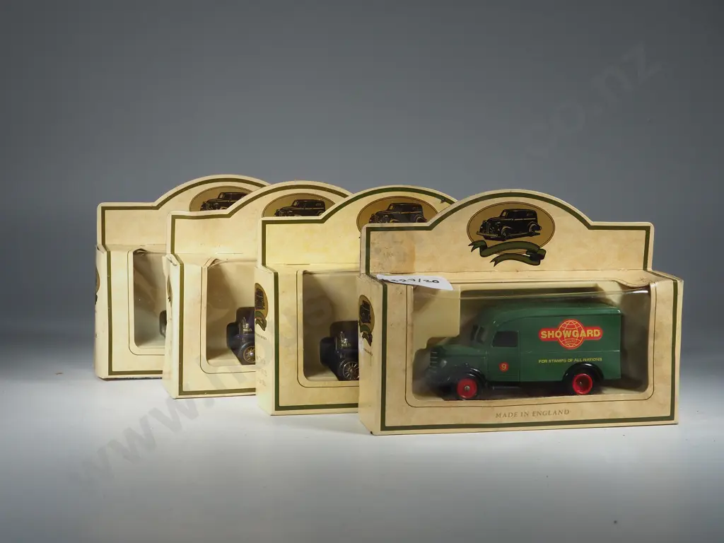 Four Lledo Promotional Model Cars in Boxes Image 1++