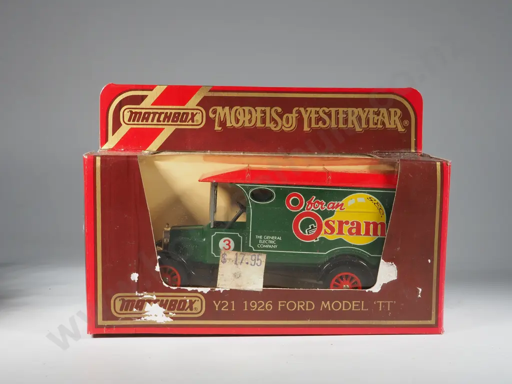 Seven Boxed Matchbox Models of Yesteryear: Y-3 / Y-12 / Y-19 / Y-21 /Three Y-22 Image 1++
