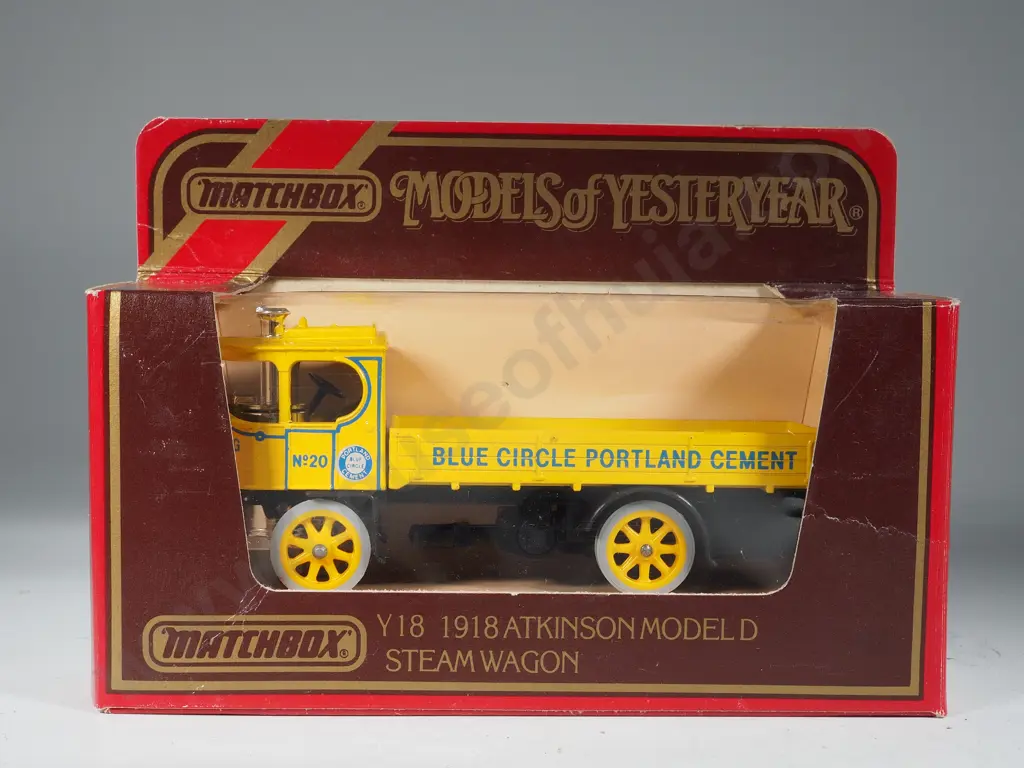 Five Boxed Matchbox Models of Yesteryear: Y-3 / Y-5/ Two Y-12/ Y-18 Image 1++