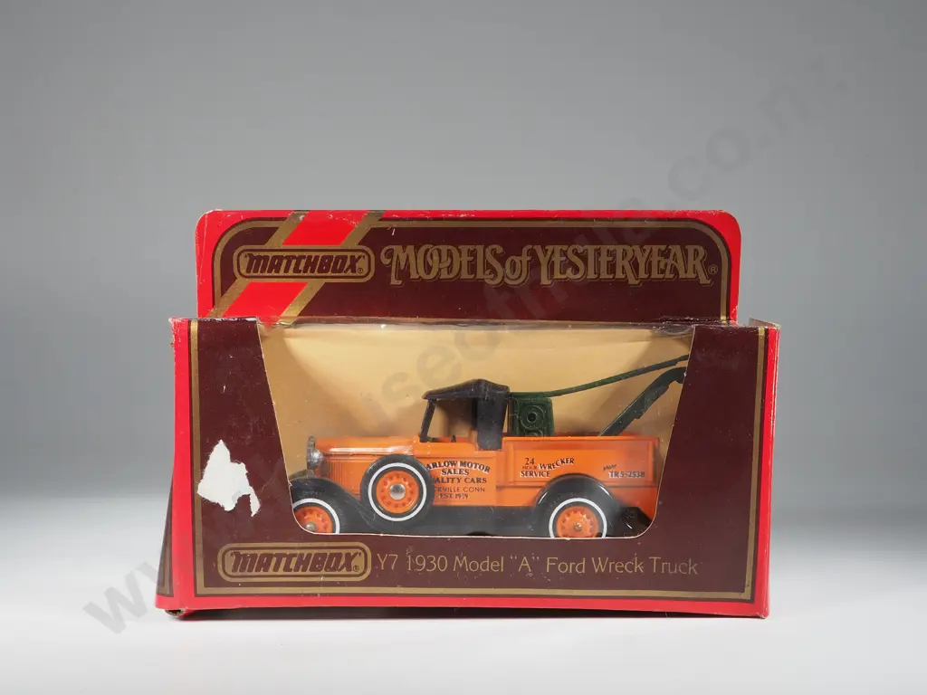Three Boxed Matchbox Models of Yesteryear: Y-3/ Y-7 / Y-8 Image 1++