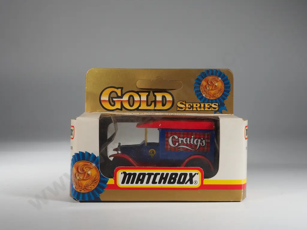 Five Boxed Matchbox Gold Series: Assorted Model T Fords  Image 1++