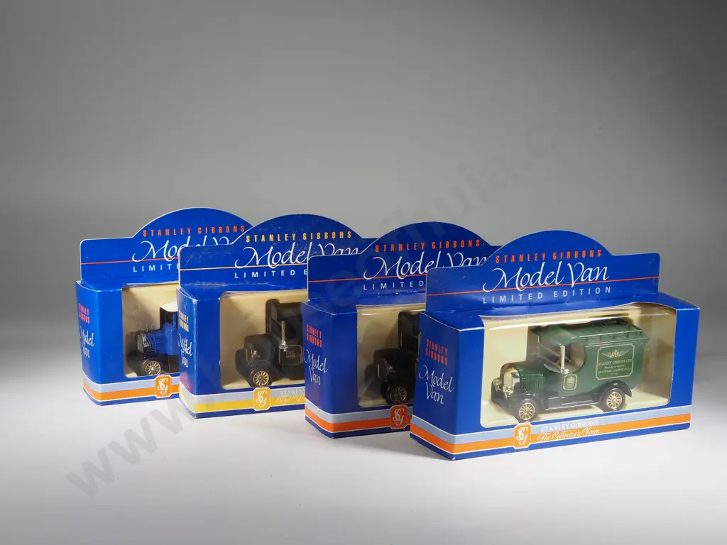 Four Boxed Stanley Gibbons "The Collectors Choice" Vehicles  Image 1++