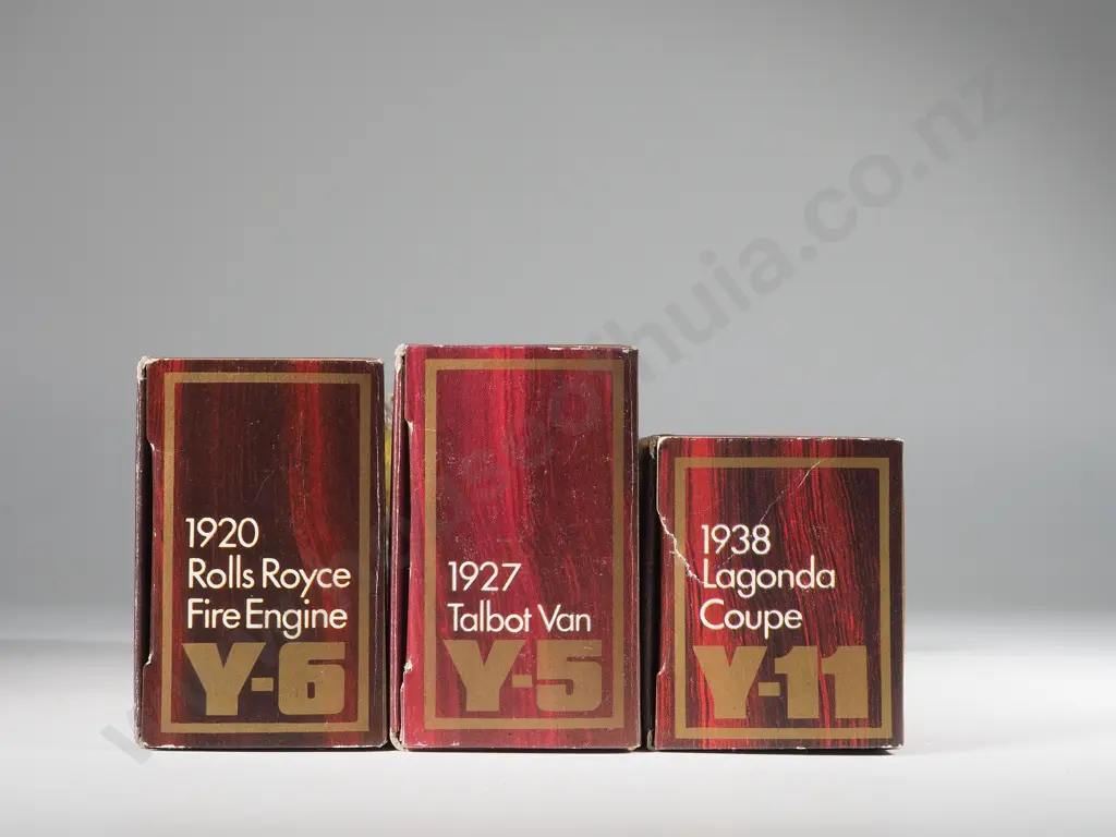 Three Boxed Matchbox Models of Yesteryear: Y-6/Y-5/Y-11 Image 1++