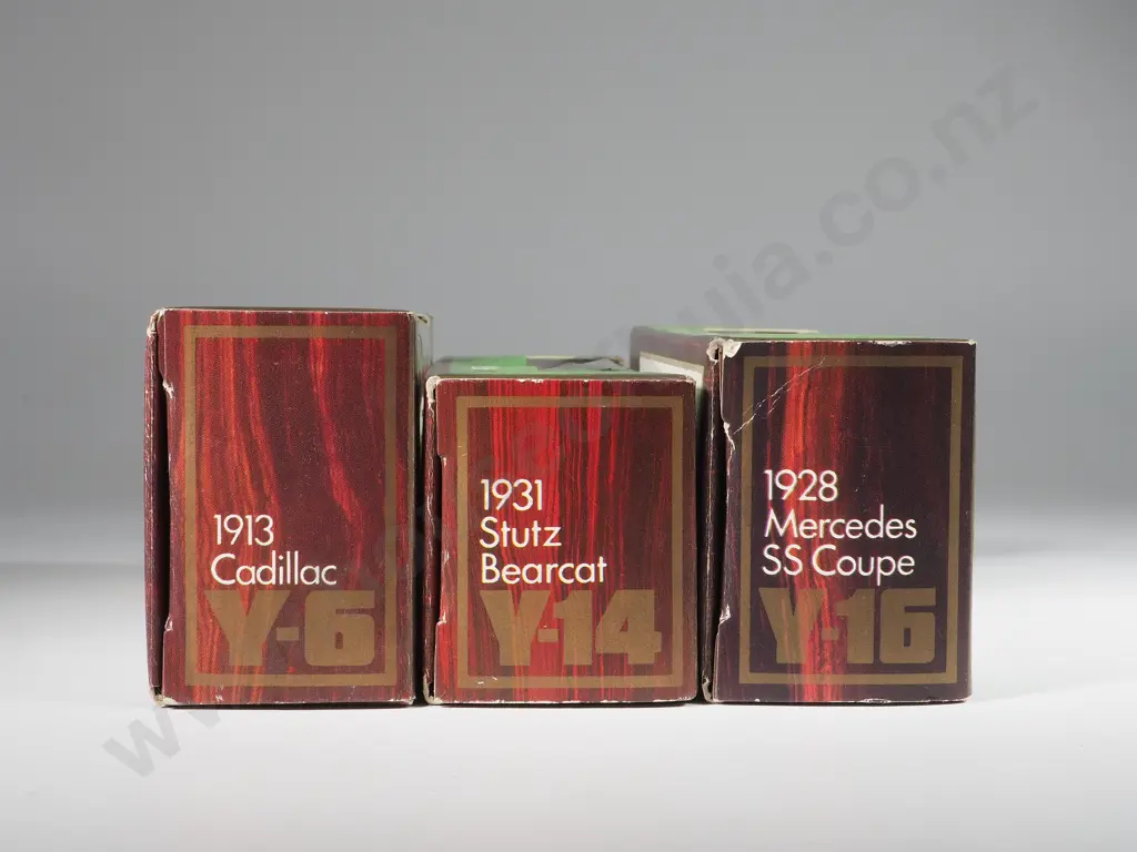 Three Boxed Matchbox Models of Yesteryear: Y-6/Y-14/Y-16 Image 1++