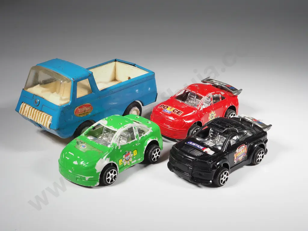 Assorted Lot of Four Cars Including a Tonka truck Image 1++