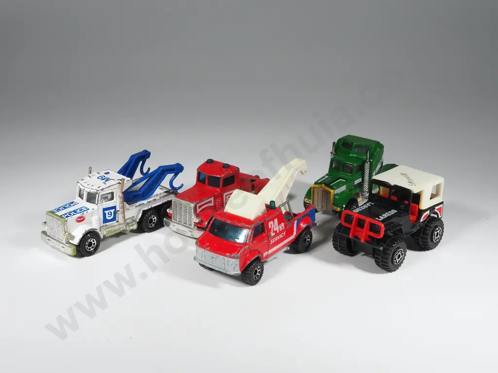 Assorted MatchBox Toy Trucks Image 1++
