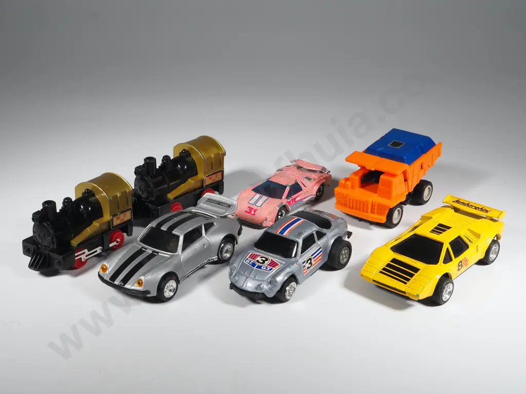 Assorted Toy Cars, various brands including Hot Wheels and Hasbro, all made in Asia Image 1++