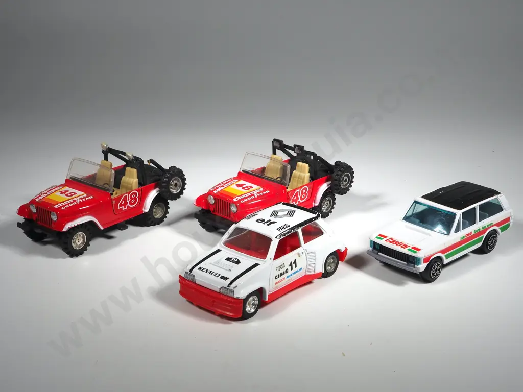 Assorted Toy Race and Rally Cars, Various Brands Image 1++
