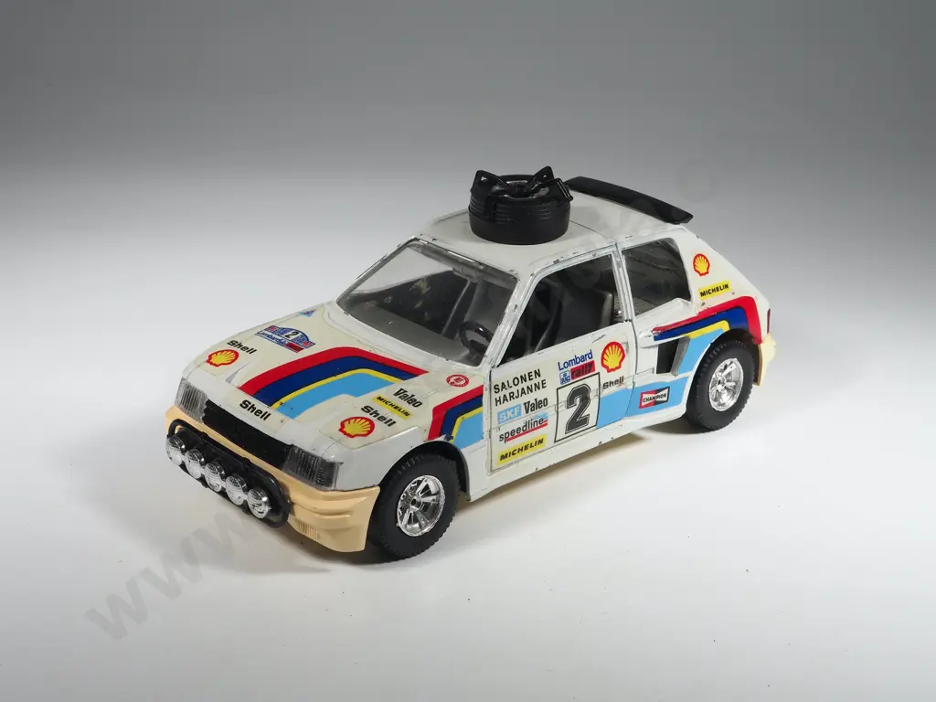 Burago Toy Car - Peugeot 205 Turbo Rally Car Image 1++