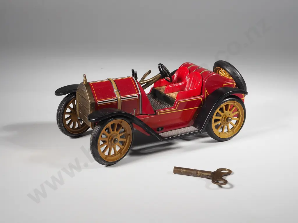 Schuco Mercer 1225. Made In Western Germany. Wind Up Complete With Key Image 1++