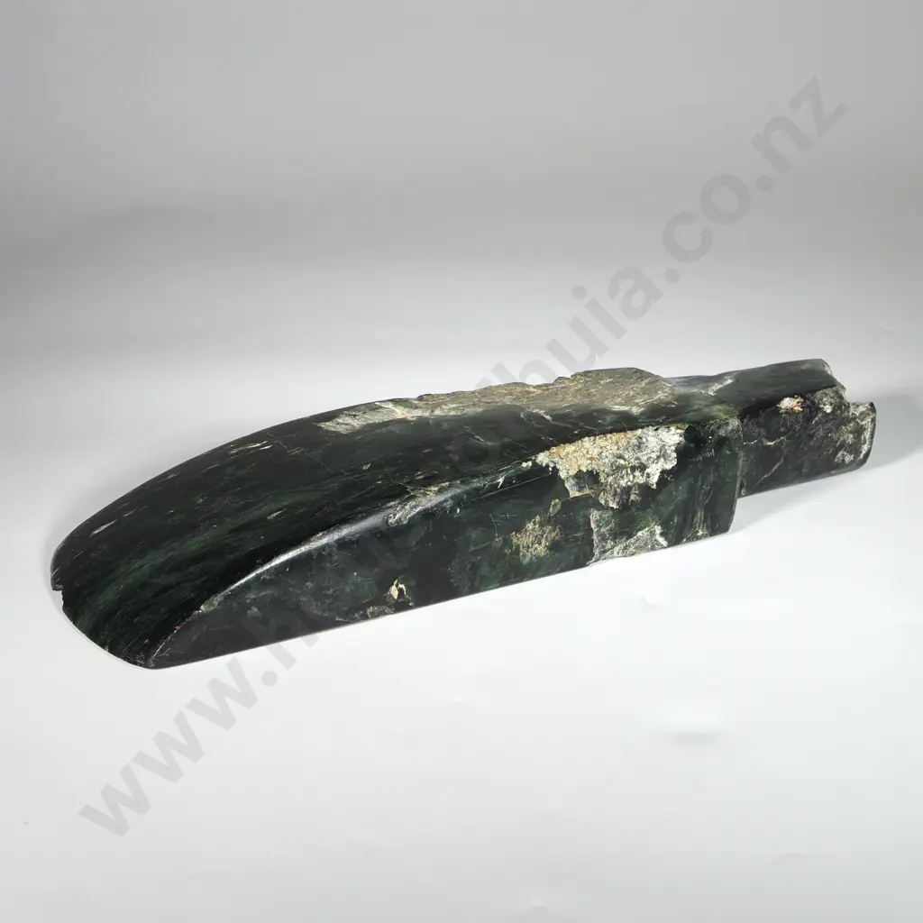 Large Modern Form Pounamu Adze  Image 1++